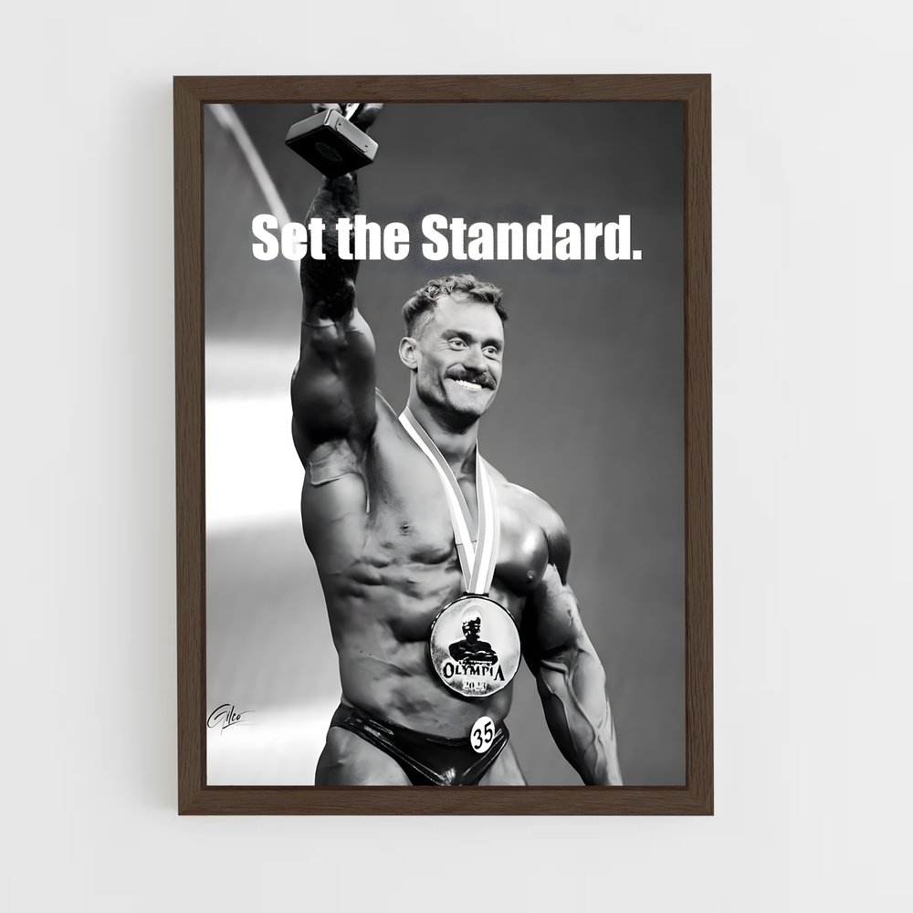 Poster Victorieux – affiche Compétitions de gymnastique (vue 5)